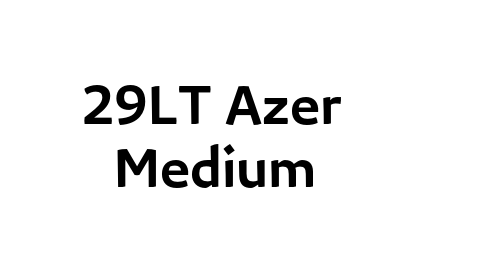29LT Azer Medium