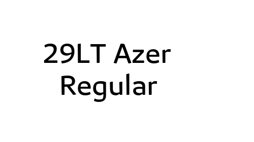 29LT Azer Regular