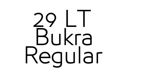 29 LT Bukra Regular