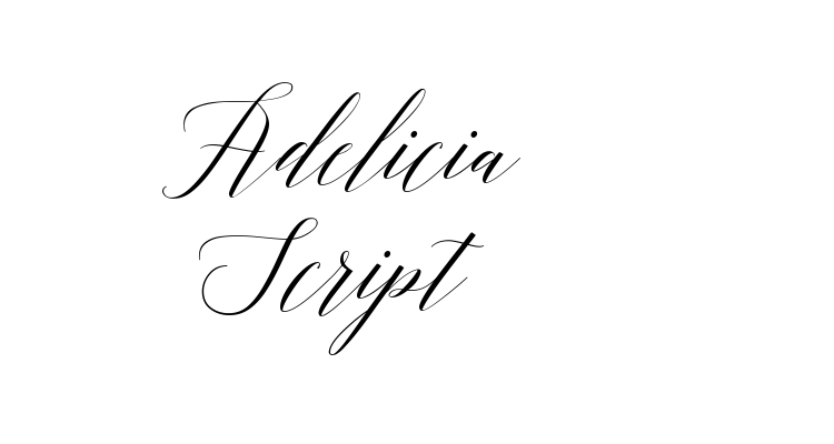 Adelicia Script Font