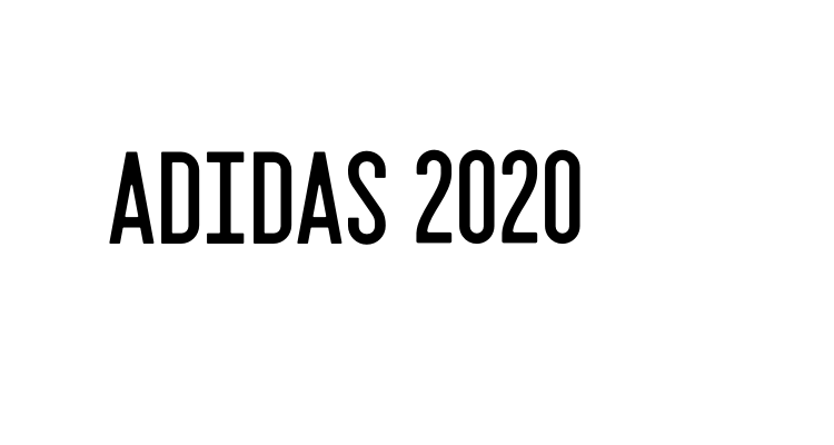 Adidas 2020 Font