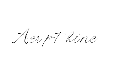 Aerpthine Font