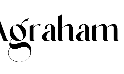 Agraham Font