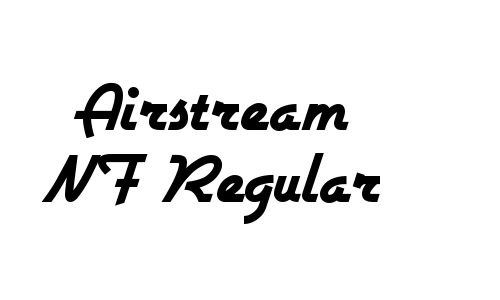 Airstream NF Regular Font