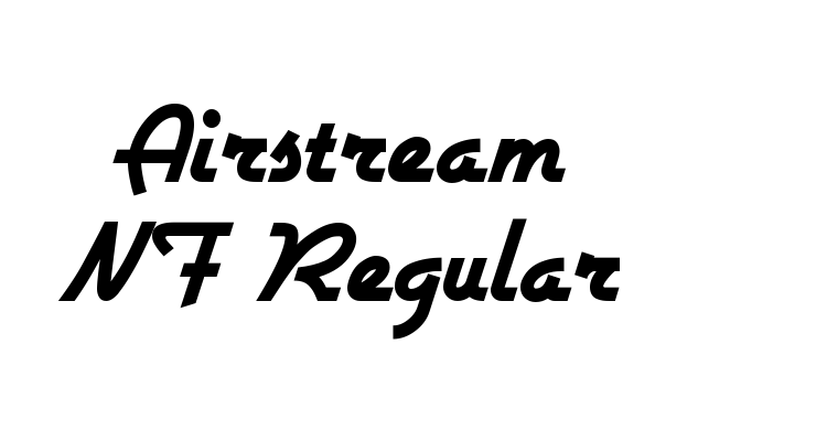 Airstream NF Regular Font