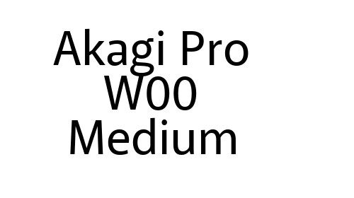 Akagi Pro W00 Medium