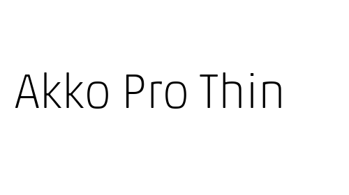 Akko Pro Thin