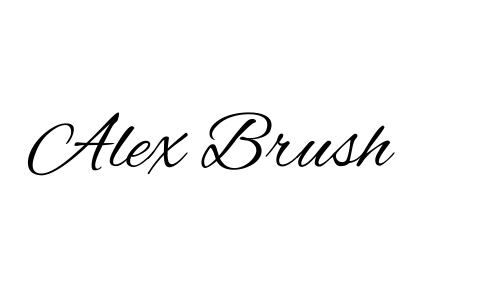 Alex Brush Font