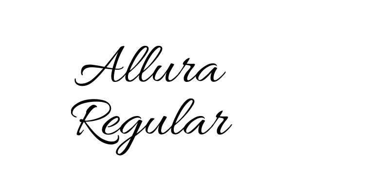 Allura Regular Font