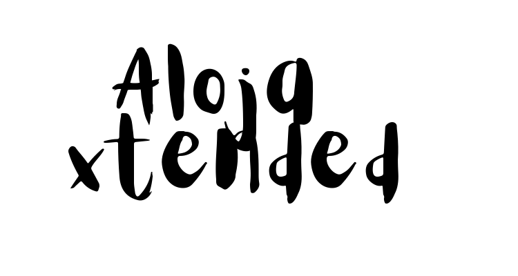 Aloja Extended Font