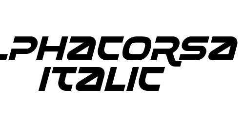 Alphacorsa Italic