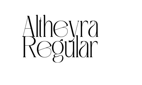 Altheyra Regular Font
