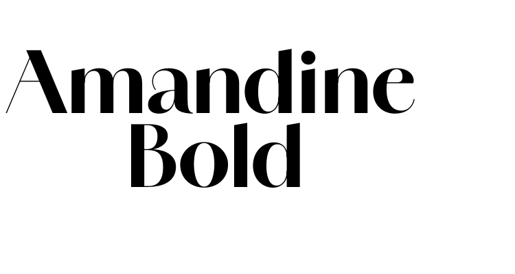 Amandine Bold Font