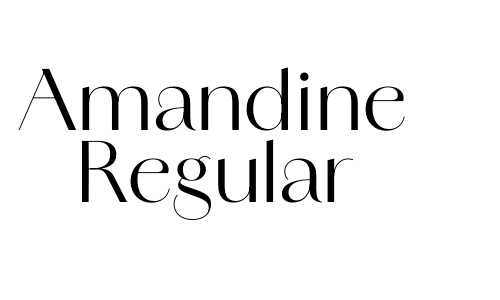 Amandine Regular Font