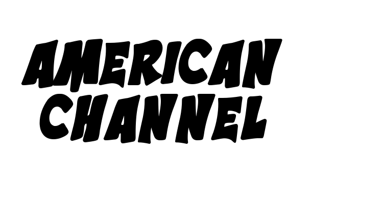 American Channel Font