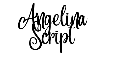 Angelina Script Font