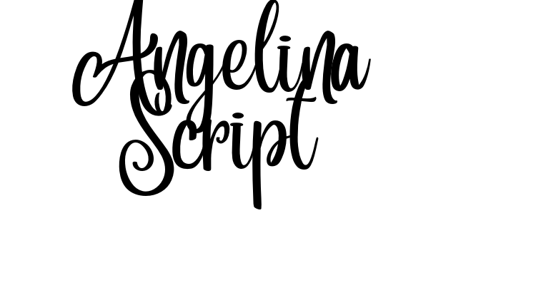 Angelina Script Font