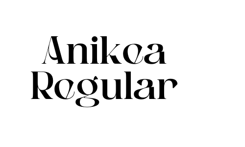 Anikea Regular Font