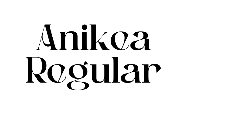 Anikea Regular Font