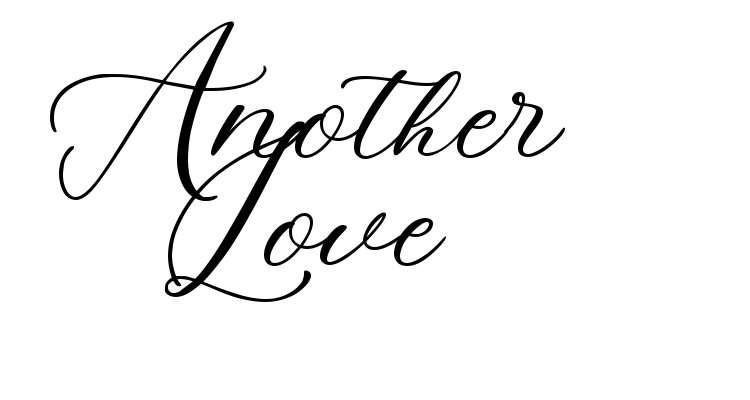Another Love Font