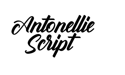 Antonellie Script Font