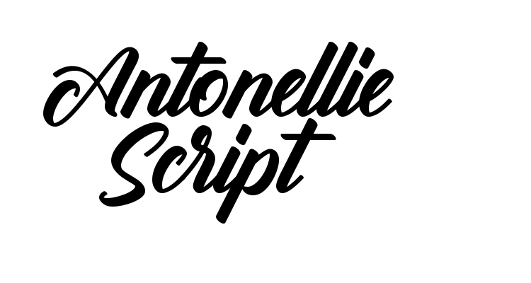 Antonellie Script Font