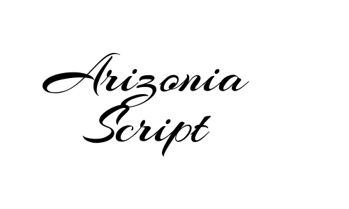 Arizonia Script Font