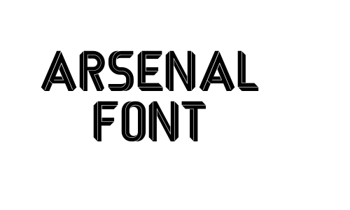 Arsenal Font Font