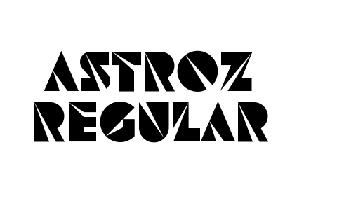 Astroz Regular Font
