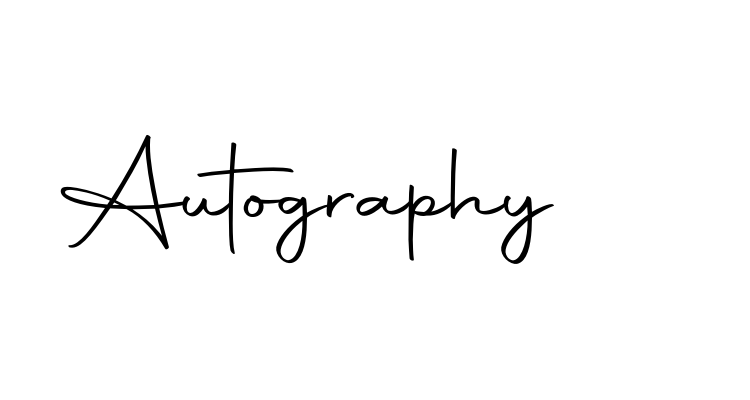 Autography Font