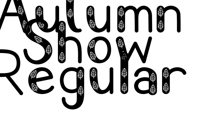 Autumn Show Regular Font