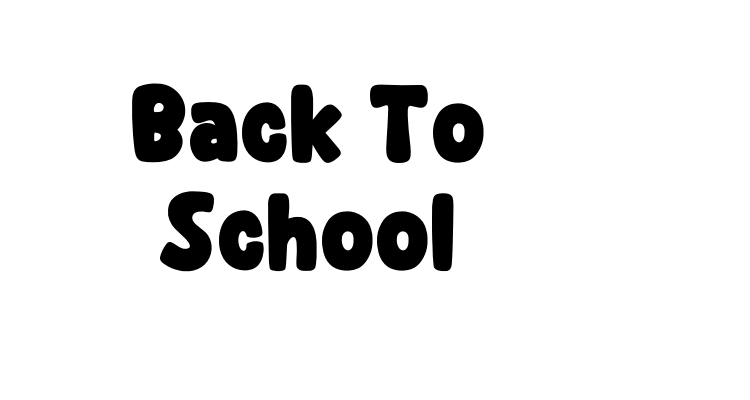 Back To School Font