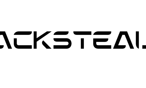 Backsteal Font