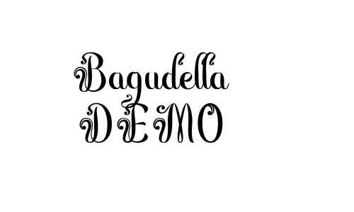 Bagudella DEMO Font