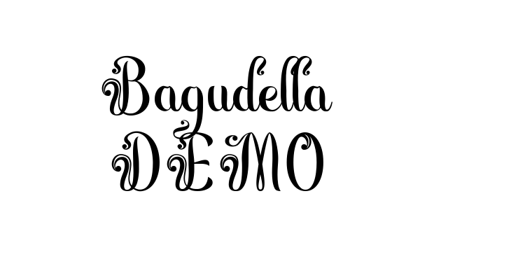 Bagudella DEMO Font