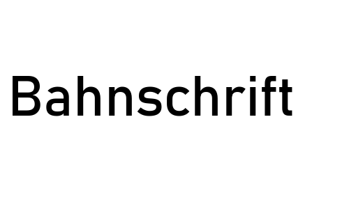 Bahnschrift Font