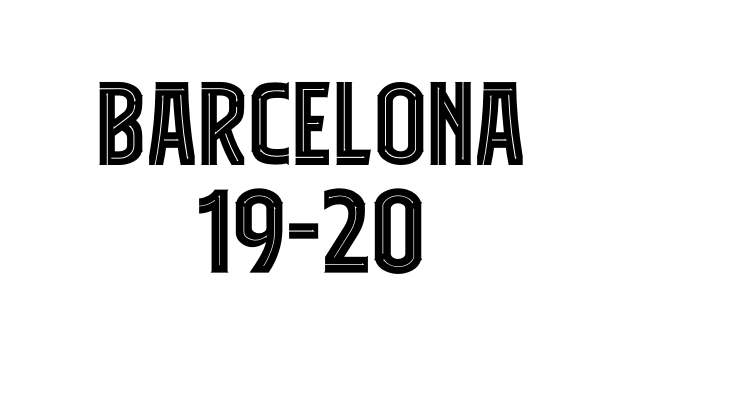 Barcelona 19-20 Font