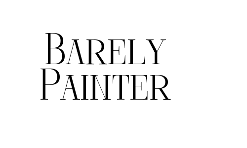 Barely Painter Font