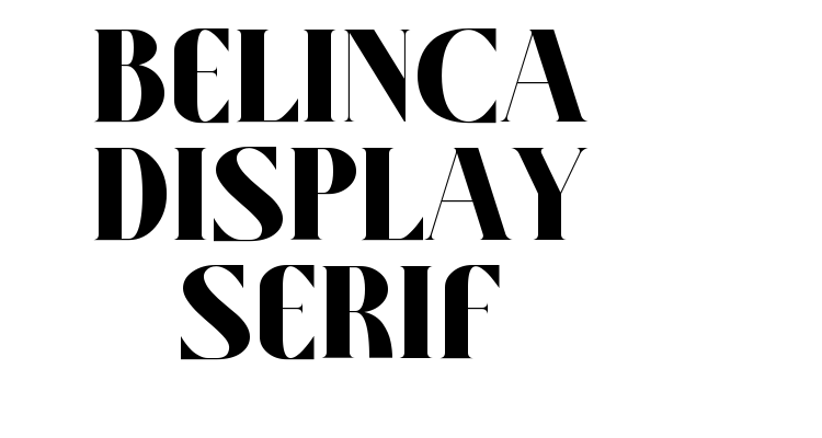 Belinca Display Serif Font