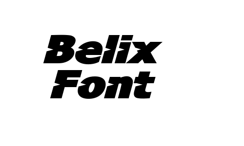 Belix Font Font