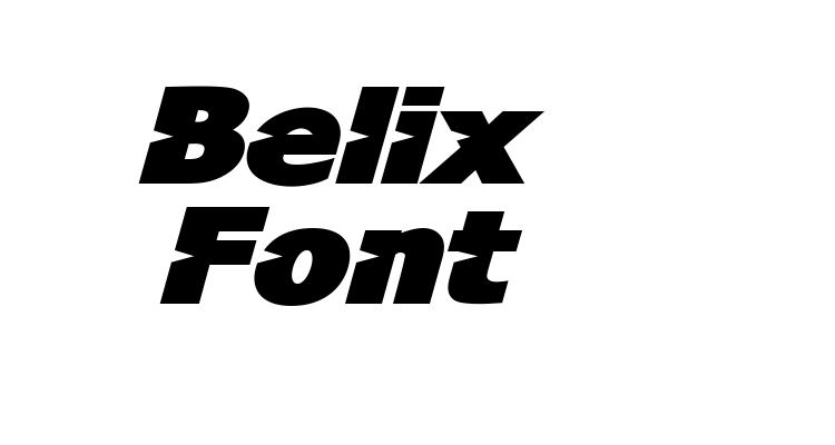Belix Font Font
