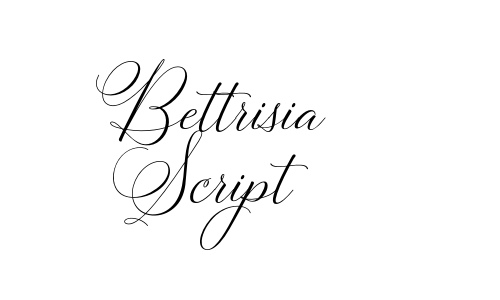 Bettrisia Script Font