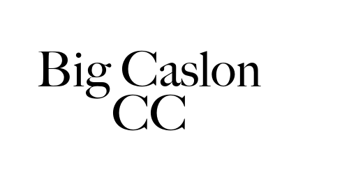 Big Caslon CC