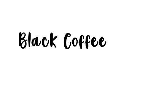 Black Coffee Font
