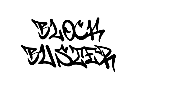 Block Buster Font
