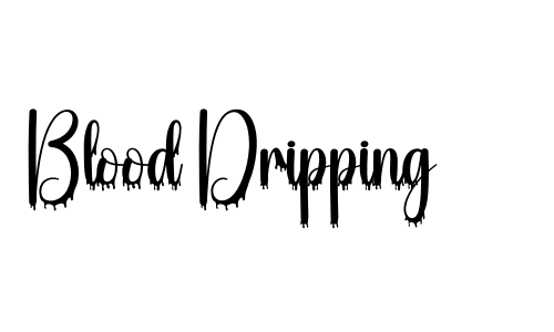 Blood Dripping