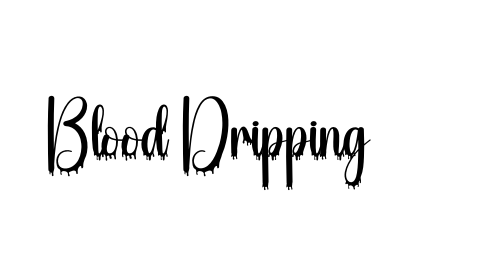 Blood Dripping
