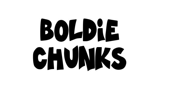 Boldie Chunks Font
