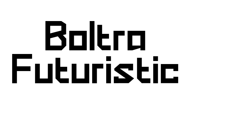 Boltra Futuristic Font
