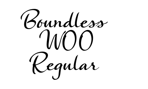 Boundless W00 Regular Font